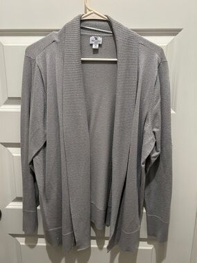Worthington woman Open-Front sparkling Shawl Cardigan